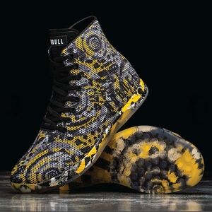 NOBULL Bulls-Eye Artists For Humanity High-Top Trainer Athletic Sneakers, 11